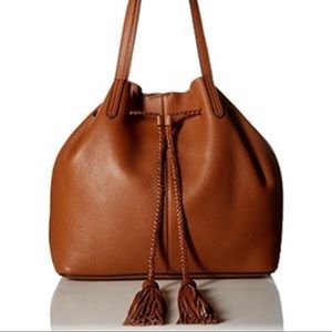 Rebecca Minkoff Unlined Drawstring Tote, Almond